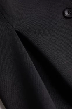 Ted Baker Philiya Black Single Breasted Peplum Jacket -Roman Store 179 294s8 scaled