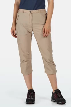 Regatta Cream Chaska Ll Capri Trousers