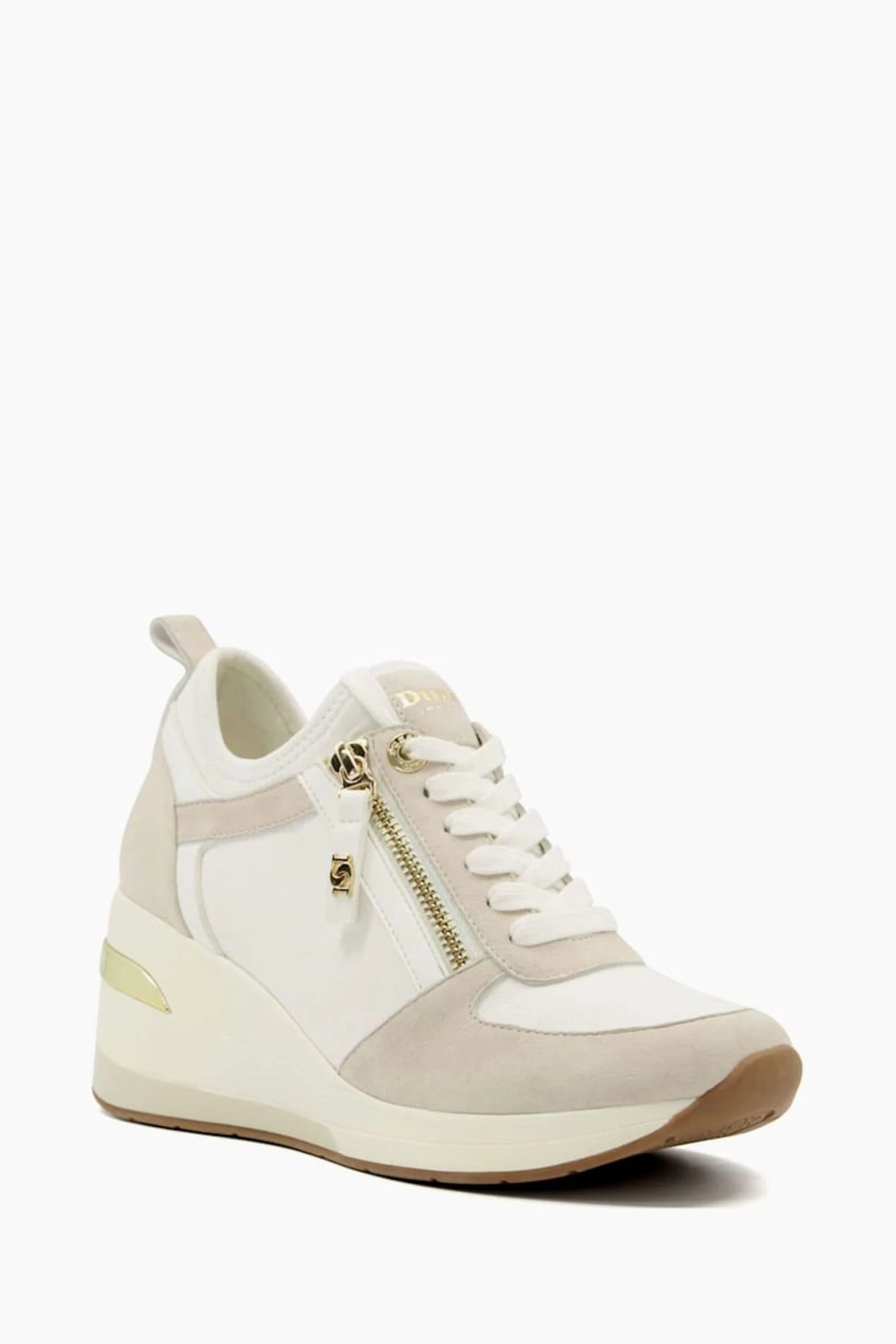 Dune London Eilin Zip Detail Wedge Trainers 3 Dune London Eilin Zip Detail Wedge Trainers - Image 3