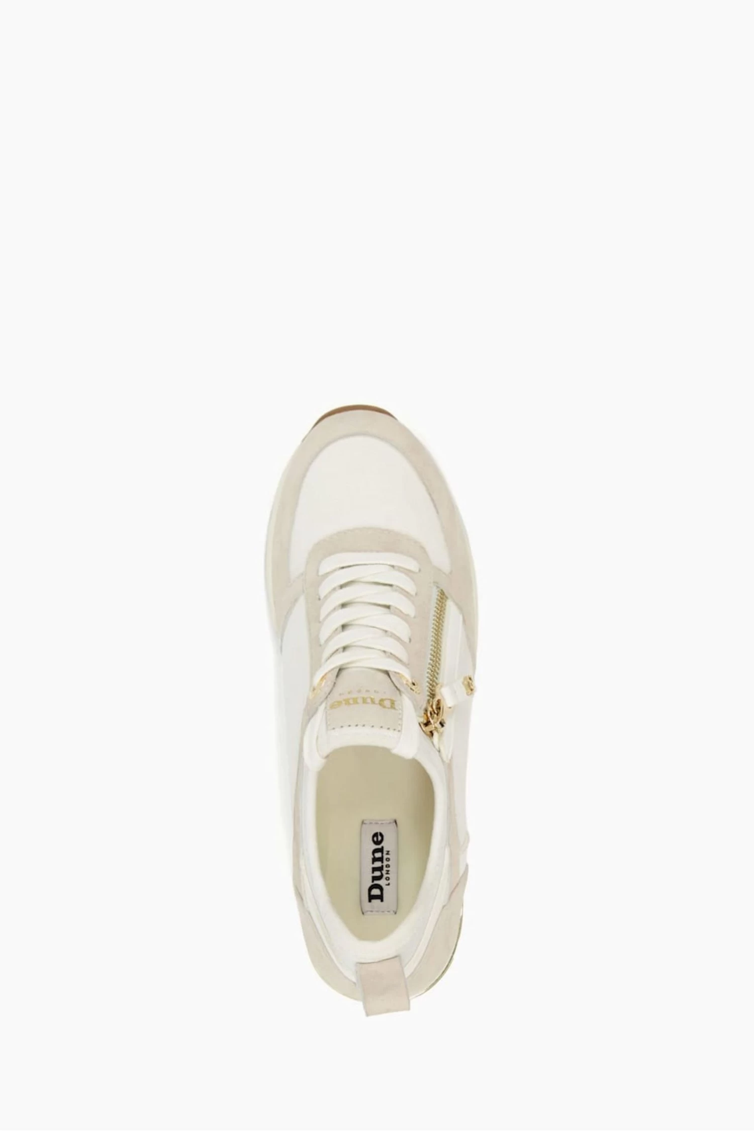 Dune London Eilin Zip Detail Wedge Trainers 4 Dune London Eilin Zip Detail Wedge Trainers - Image 4