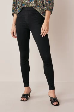 Next Super Stretch Soft Sculpt Pull-On Denim Leggings