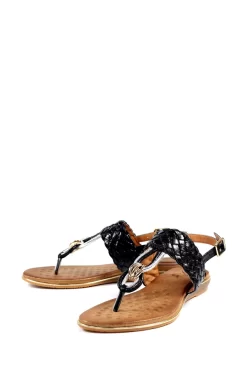 Lunar Dawley Black Sandals -Roman Store 403753s7 scaled