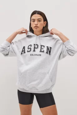 Next Grey Aspen Jersey Hoodie