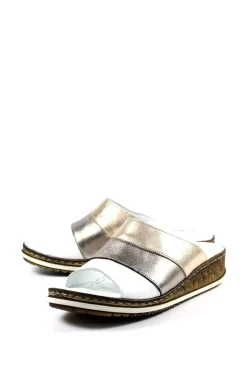 Lunar Natural Appleby Pewter Lea. Sandals 12 Lunar Natural Appleby Pewter Lea. Sandals -Roman Store 526433s4 scaled