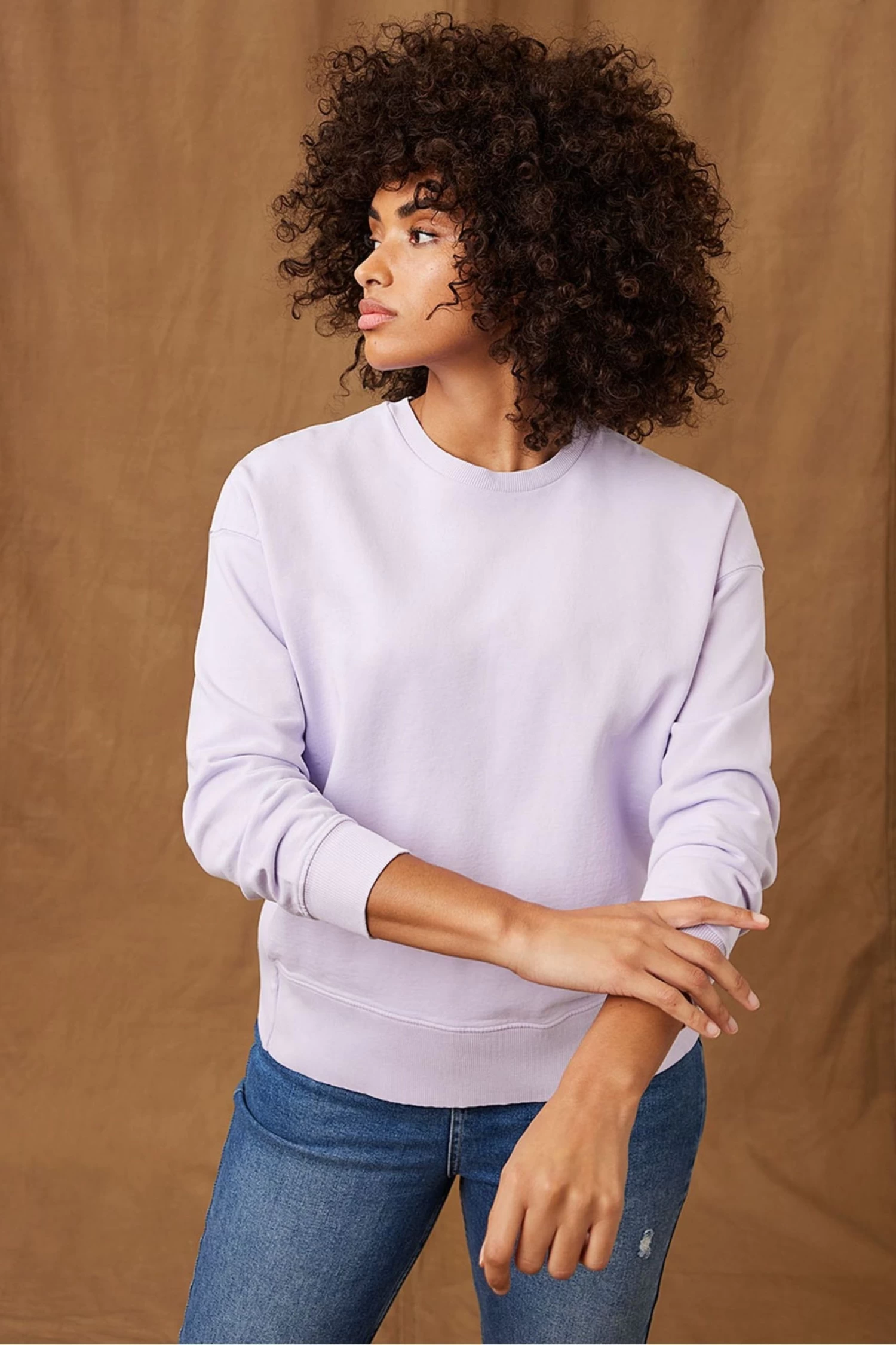 Mint Velvet Crew Neck Sweatshirt 1 Mint Velvet Crew Neck Sweatshirt
