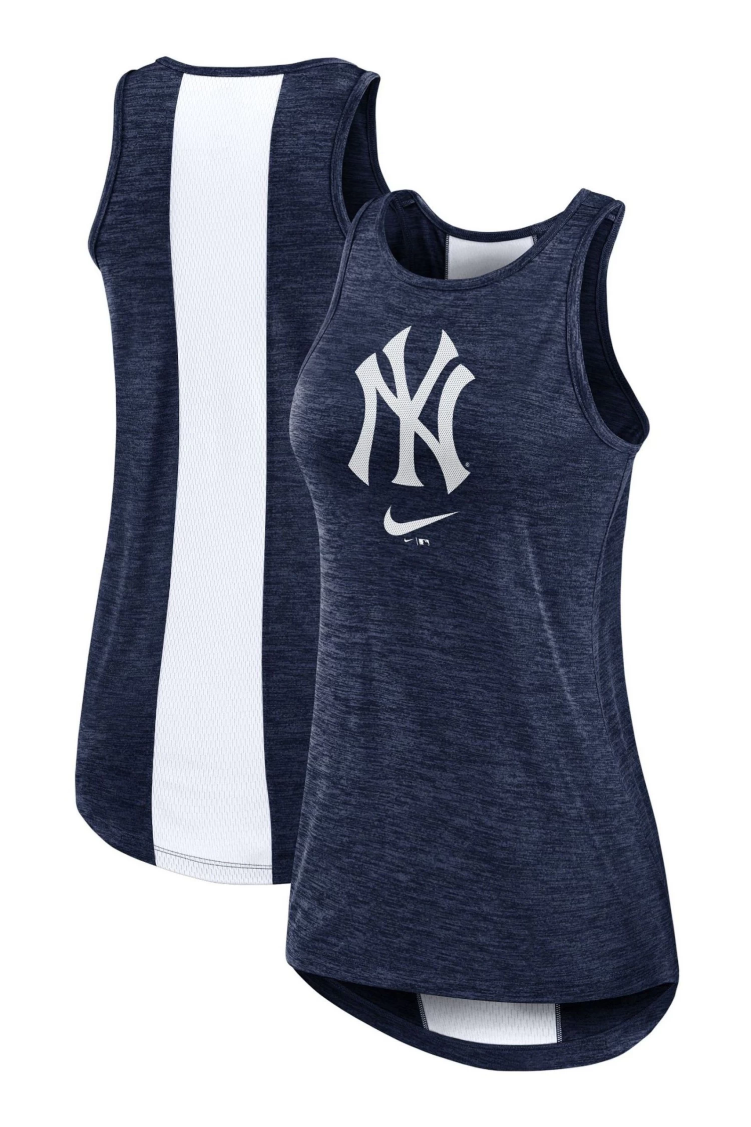 Nike New York Yankees High Neck Tank Top 1 Nike New York Yankees High Neck Tank Top
