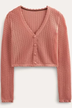 Boden Pointelle Crop Cardigan -Roman Store 594381s5 scaled
