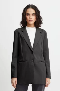 ICHI Kate Oversized Blazer Jacket