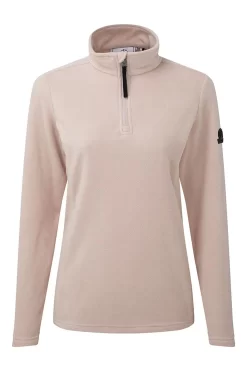Tog 24 Pink Shire Womens Fleece Zip Neck Top -Roman Store 654337s3 scaled