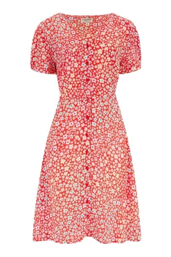 Sugarhill Brighton Red Rainbow Daisies Gail Dress 7 Sugarhill Brighton Red Rainbow Daisies Gail Dress -Roman Store 738471s6 scaled