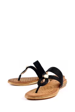Lunar Ezra Black Sandals -Roman Store 801261s5 scaled