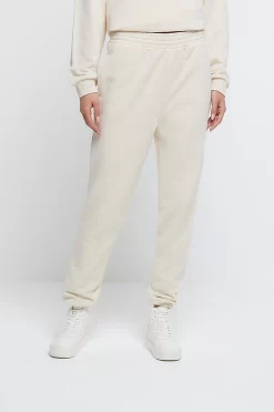 River Island Cream Basic Joggers