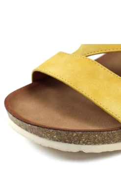 Lunar Yellow Cluster Mustard Sandals -Roman Store 811045s6 scaled
