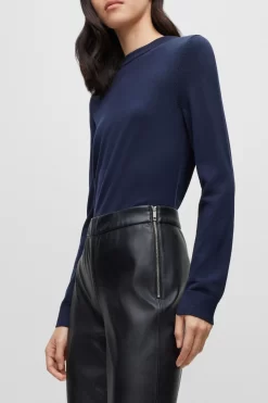 BOSS Taslimah Faux Leather Skinny Trousers -Roman Store 835106s4 scaled