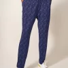 White Stuff Blue Maison Eco Vero Jersey Trousers