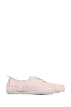 Jones Bootmaker Cream Marni Leather Lace Up Trainers