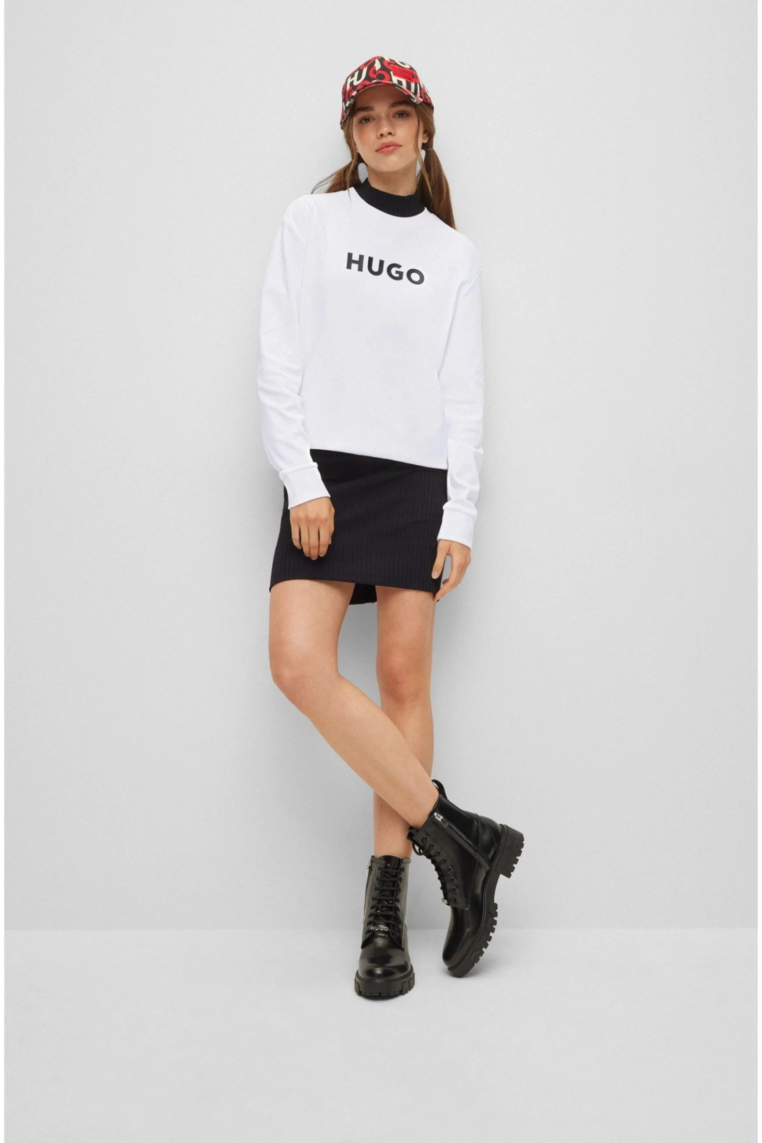 HUGO White Sweatshirt 1 HUGO White Sweatshirt