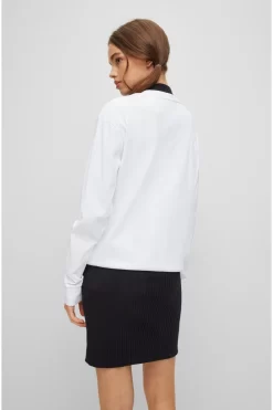 HUGO White Sweatshirt 6 HUGO White Sweatshirt -Roman Store 930588s3 scaled