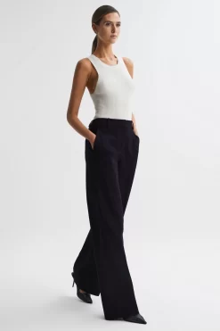 Reiss Joanne Wide Wide Leg Trousers