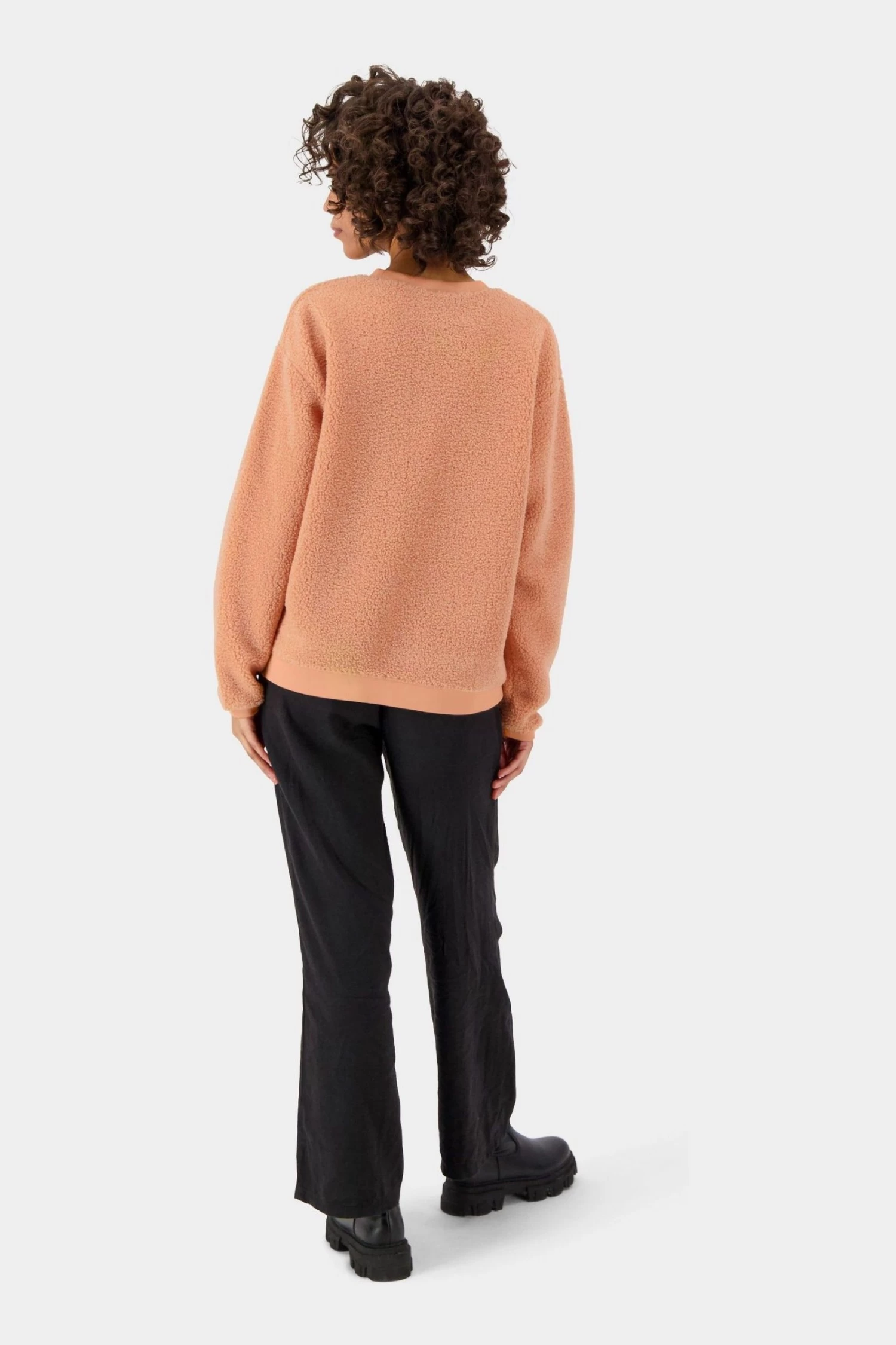 Didriksons Pink Della Wns Sweater 2 Didriksons Pink Della Wns Sweater - Image 2