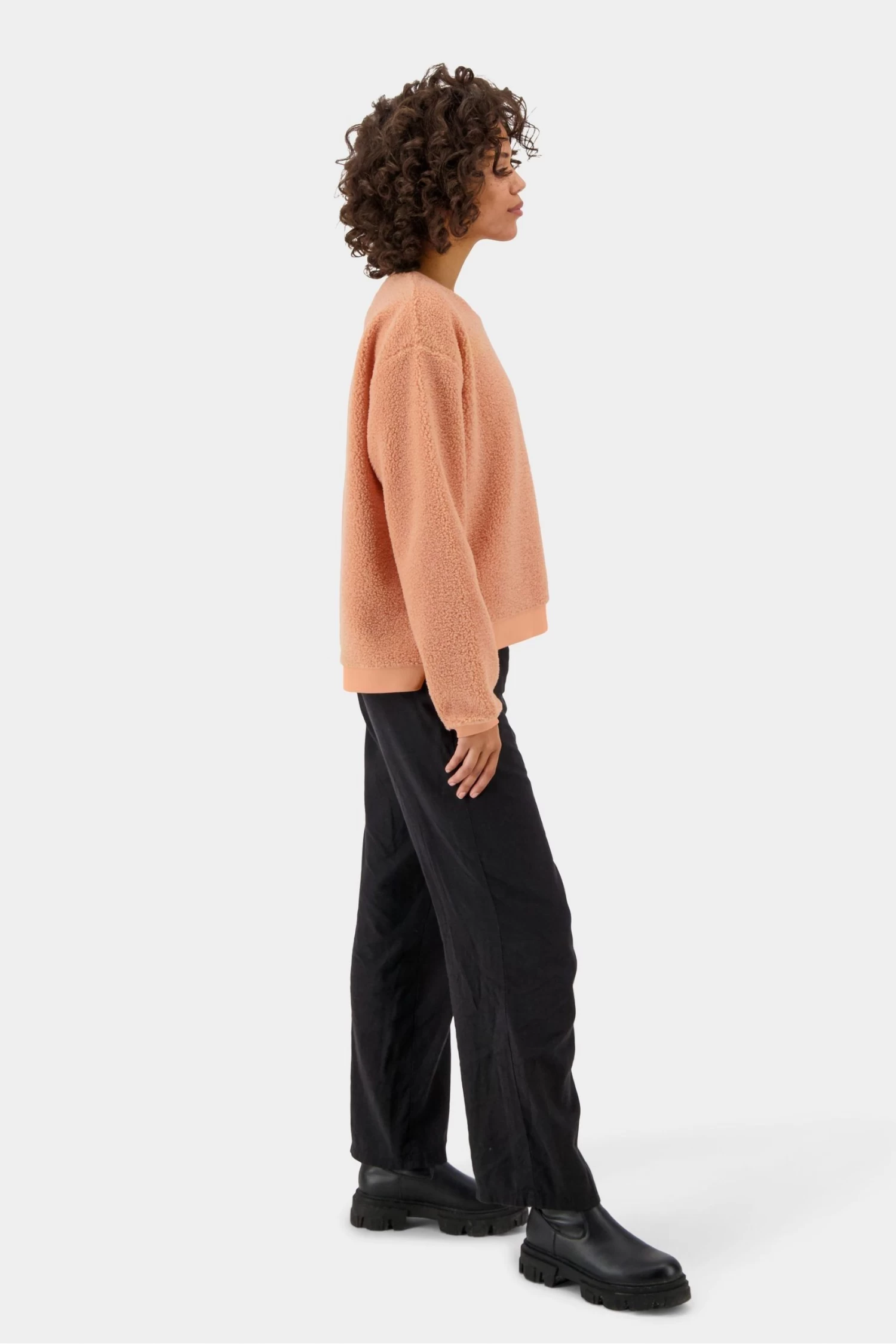 Didriksons Pink Della Wns Sweater 4 Didriksons Pink Della Wns Sweater - Image 4