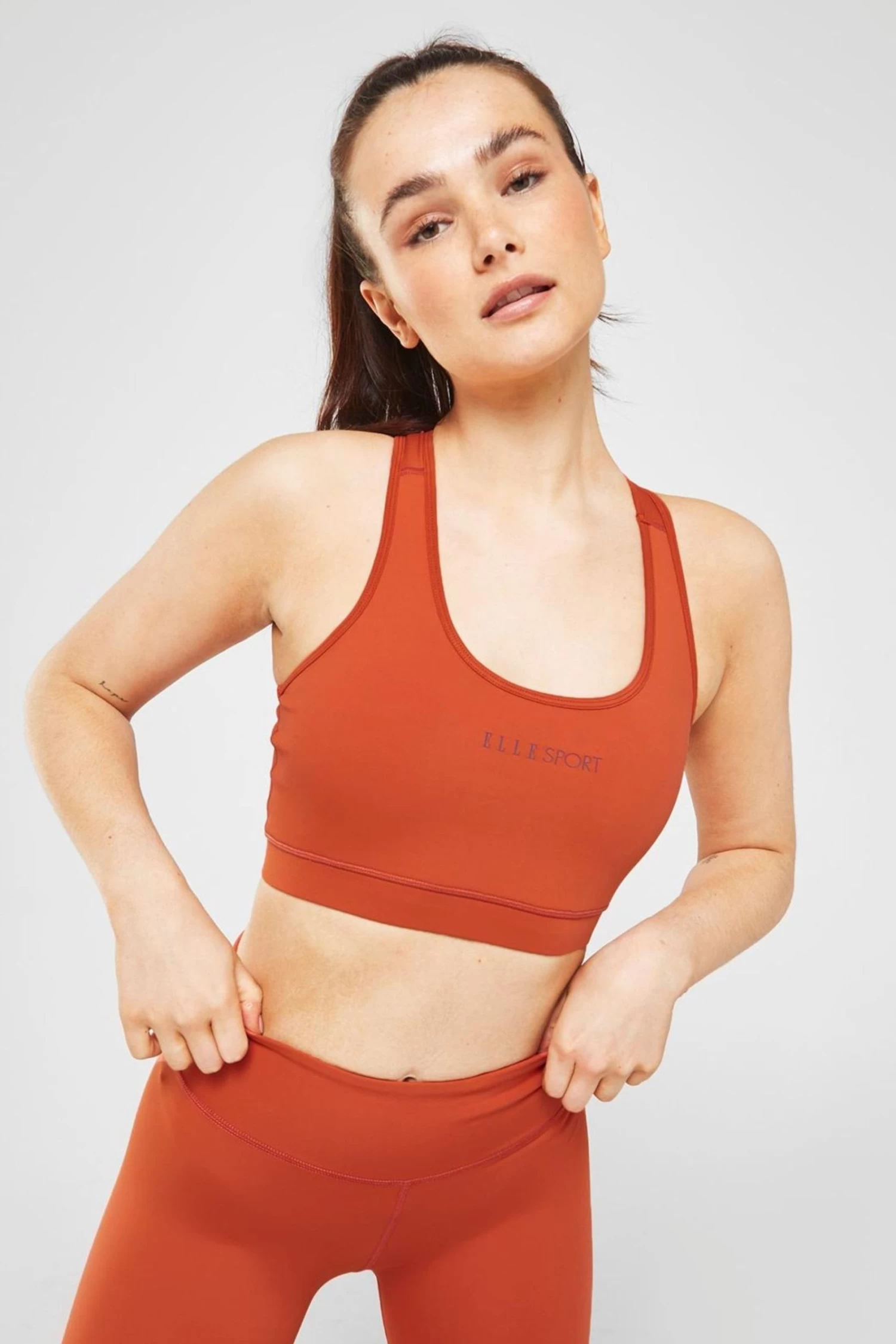 ELLE Sport Purple Performance Medium Support Sports Bra 1 ELLE Sport Purple Performance Medium Support Sports Bra