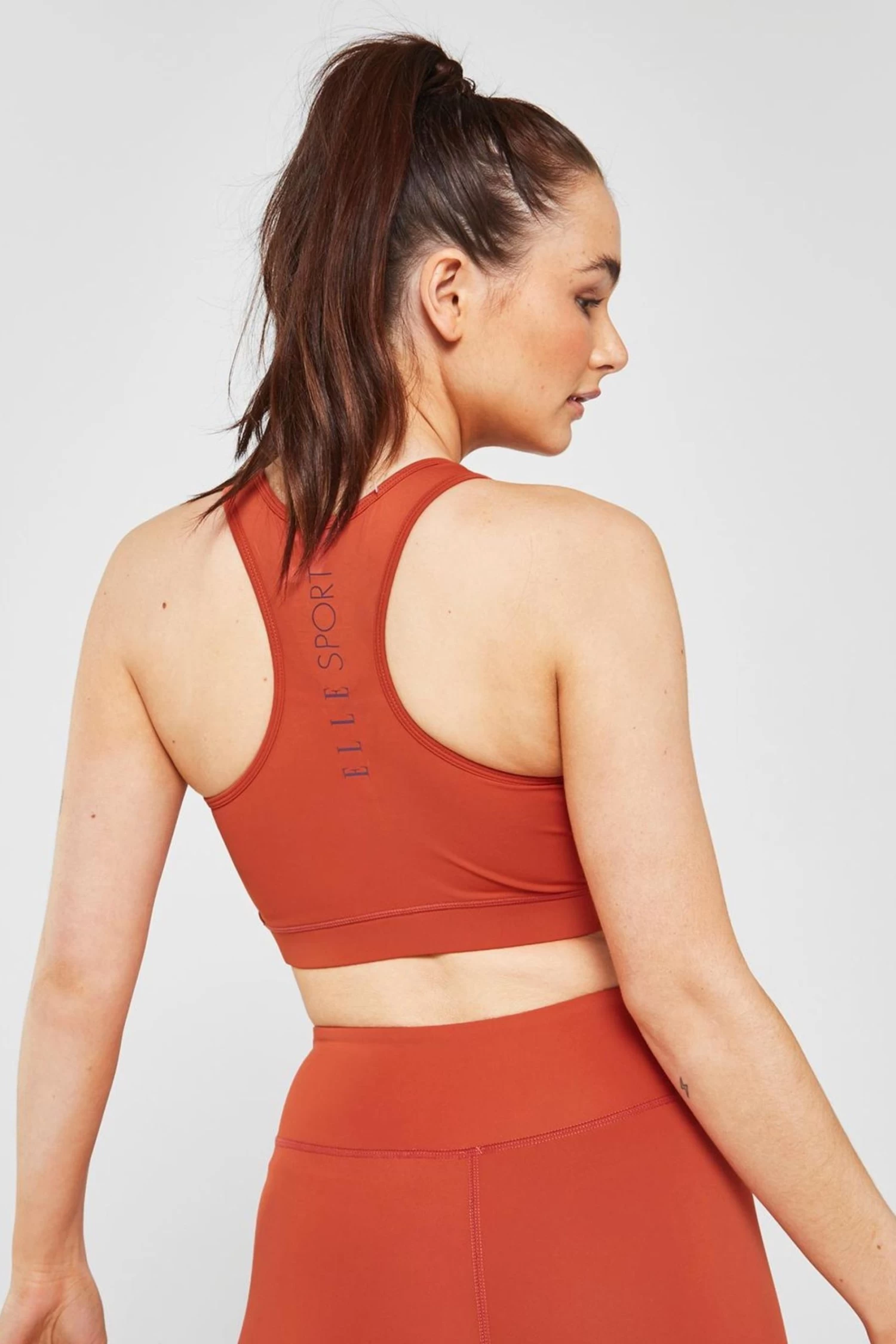 ELLE Sport Purple Performance Medium Support Sports Bra 2 ELLE Sport Purple Performance Medium Support Sports Bra - Image 2