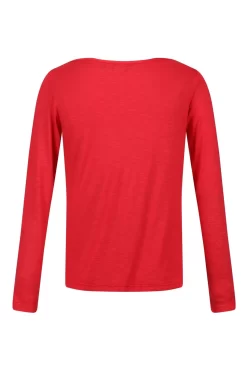 Regatta Red Lakeisha Long Sleeve T-Shirt -Roman Store A73720s5 scaled