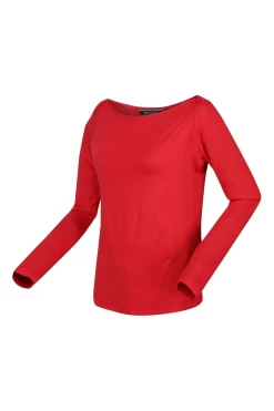 Regatta Red Lakeisha Long Sleeve T-Shirt -Roman Store A73720s6 scaled