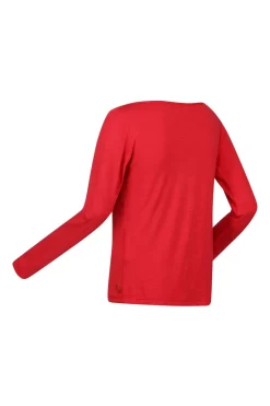 Regatta Red Lakeisha Long Sleeve T-Shirt -Roman Store A73720s7 scaled
