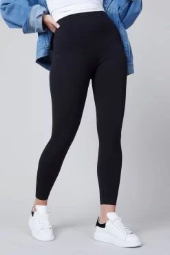 SPANX® Eco Care Black High Waisted Seamless Leggings