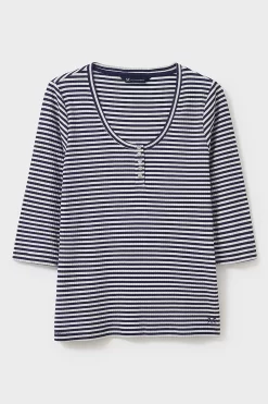 Crew Clothing Company Blue Harrie Top -Roman Store A85418s4 scaled