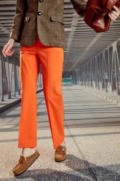 Birkenstock Buckley Brown Suede Shearling Clogs