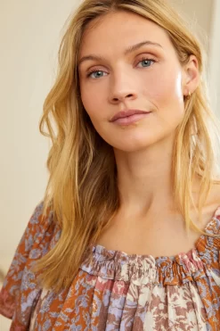 Next Lilac Purple Patchwork Floral Ruffle Cotton Nightie Slip -Roman Store C08 400s3 scaled