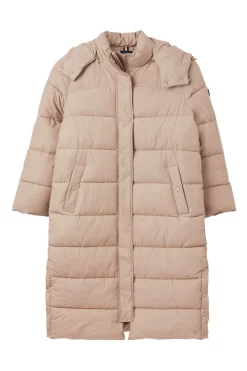 Joules Brown Elberry Long Super Puffer Jacket -Roman Store C08492s10 scaled