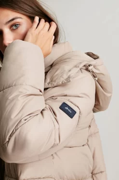 Joules Brown Elberry Long Super Puffer Jacket -Roman Store C08492s4 scaled