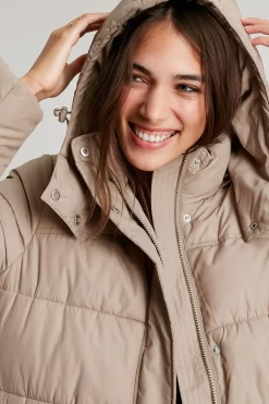 Joules Brown Elberry Long Super Puffer Jacket -Roman Store C08492s5 scaled