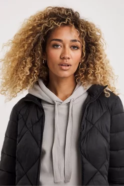 JD Williams Black Lightweight Puffer Jacket -Roman Store C12046s4 scaled