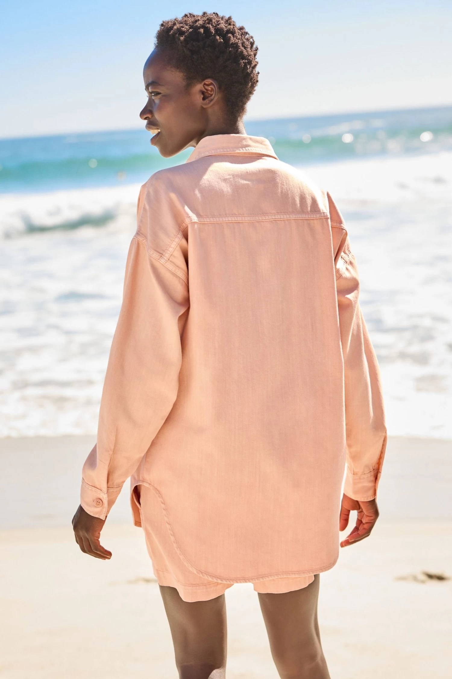 Next Oversized Denim Shirt 3 Next Oversized Denim Shirt - Image 3