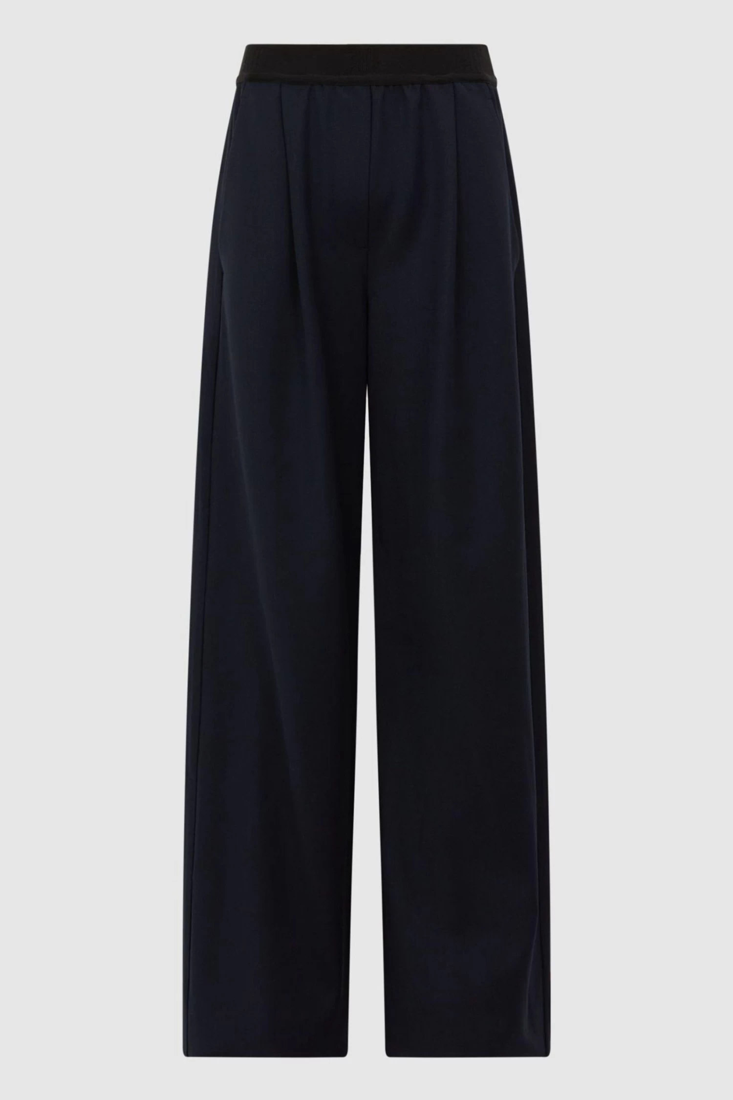 Reiss Lena Logo Pull On Wide Leg Trousers 2 Reiss Lena Logo Pull On Wide Leg Trousers - Image 2