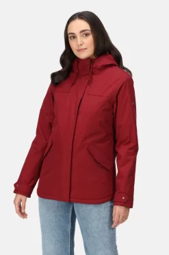 Regatta Red Bria Waterproof Insulated Jacket