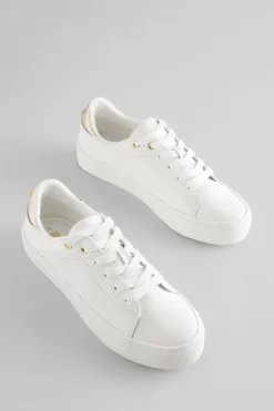 Next Signature Leather Chunky Sole Trainers -Roman Store C42645s3 scaled