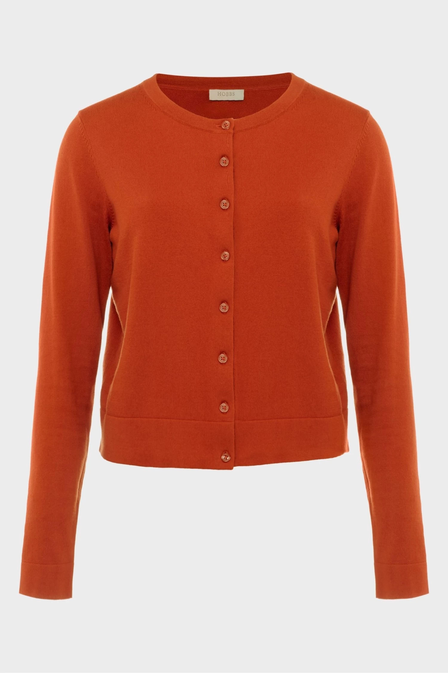 Hobbs Orange Michelle Cardigan 4 Hobbs Orange Michelle Cardigan - Image 4