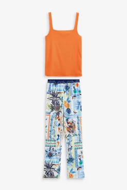 Next Cotton Rib Vest Pyjamas -Roman Store C45 984s5 scaled