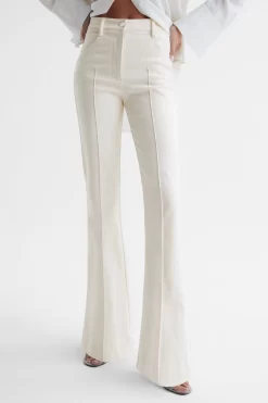 Reiss Florence High Rise Flared Trousers
