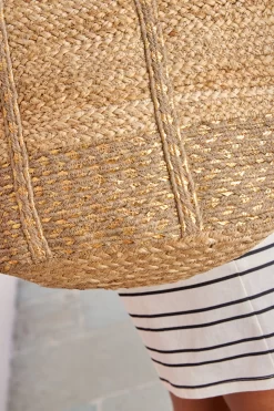 Next Natural Jute Metallic Shopper Bag -Roman Store C51 059s3 scaled