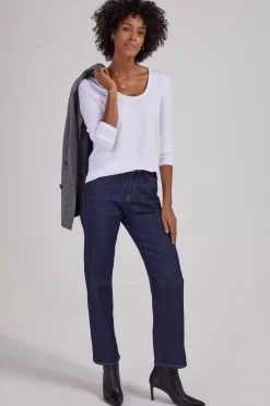 Baukjen Essentials Relaxed White Top With LENZING™ ECOVERO™ 8 Baukjen Essentials Relaxed White Top With LENZING™ ECOVERO™ -Roman Store C52956s3 scaled