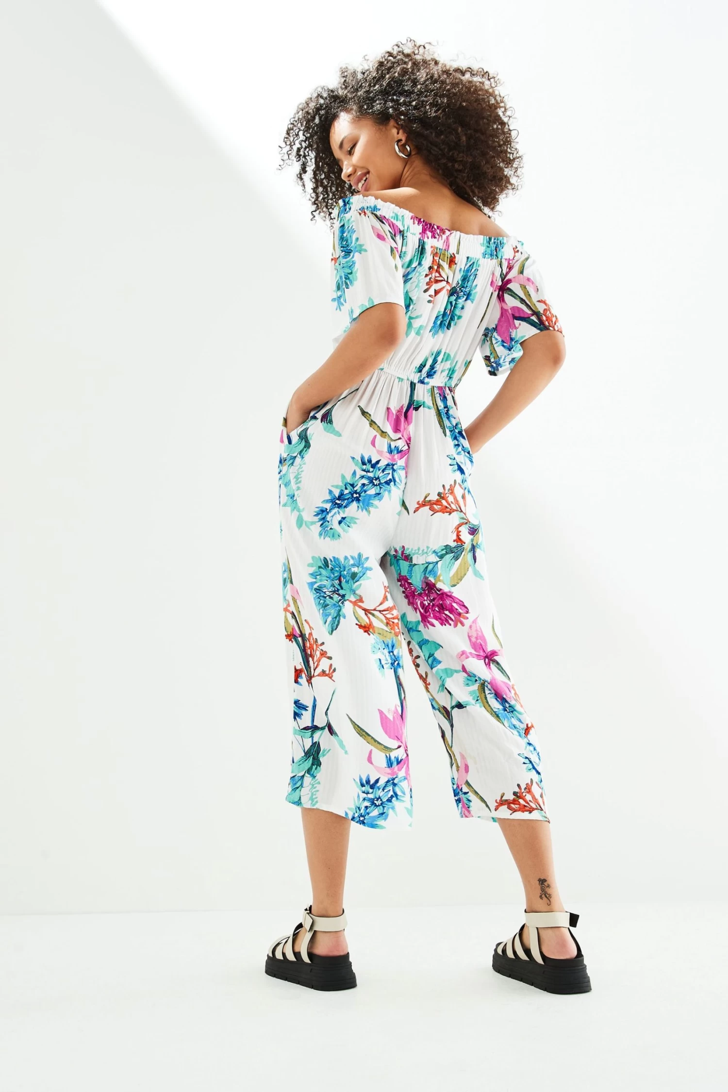 Next Off Shoulder Jumpsuit 2 Next Off Shoulder Jumpsuit - Image 2
