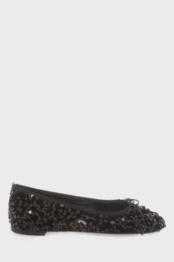Hobbs Hattie Black Ballerina Shoes