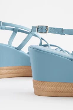 Next Forever Comfort Leather Asymmetric Strappy Wedges 11 Next Forever Comfort Leather Asymmetric Strappy Wedges -Roman Store C67492s5 scaled